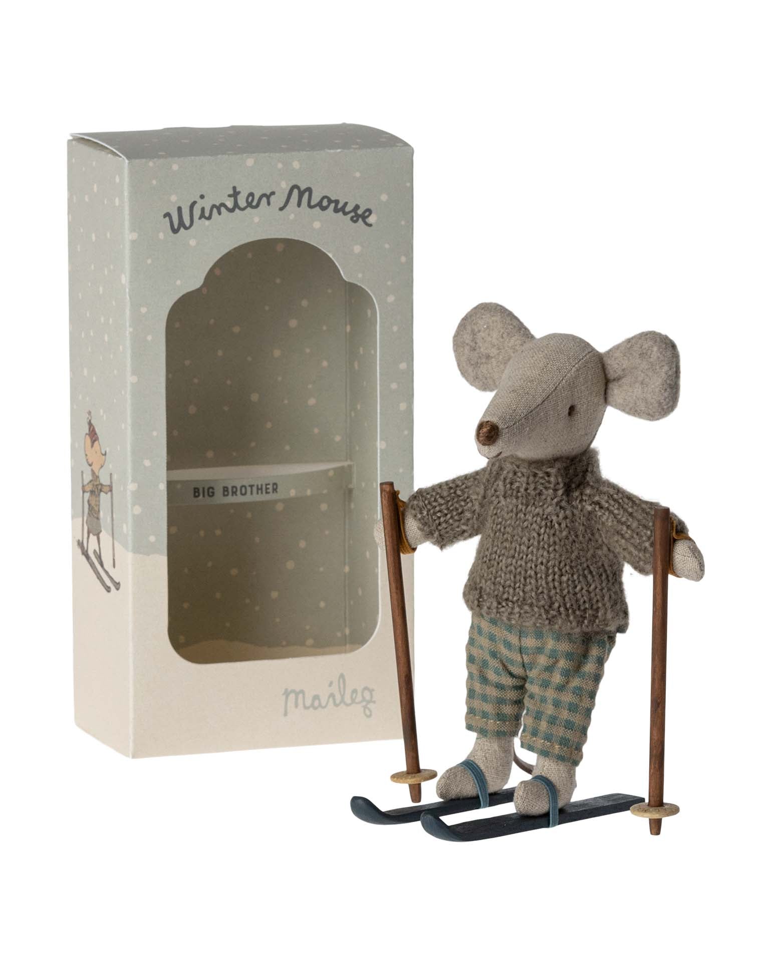 Maileg Big Brother Winter Mouse
