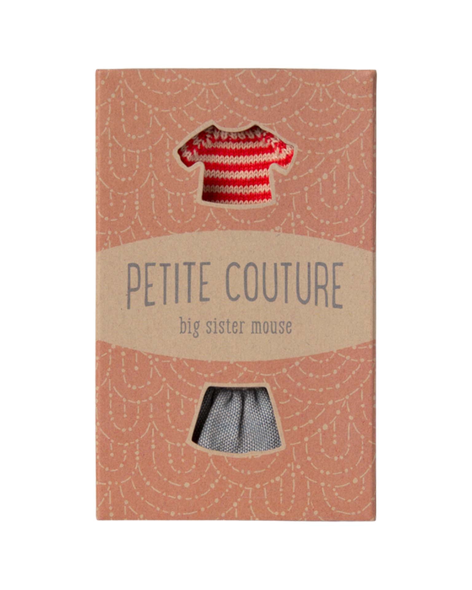 Maileg Big Sister Knitted Sweater + Skirt