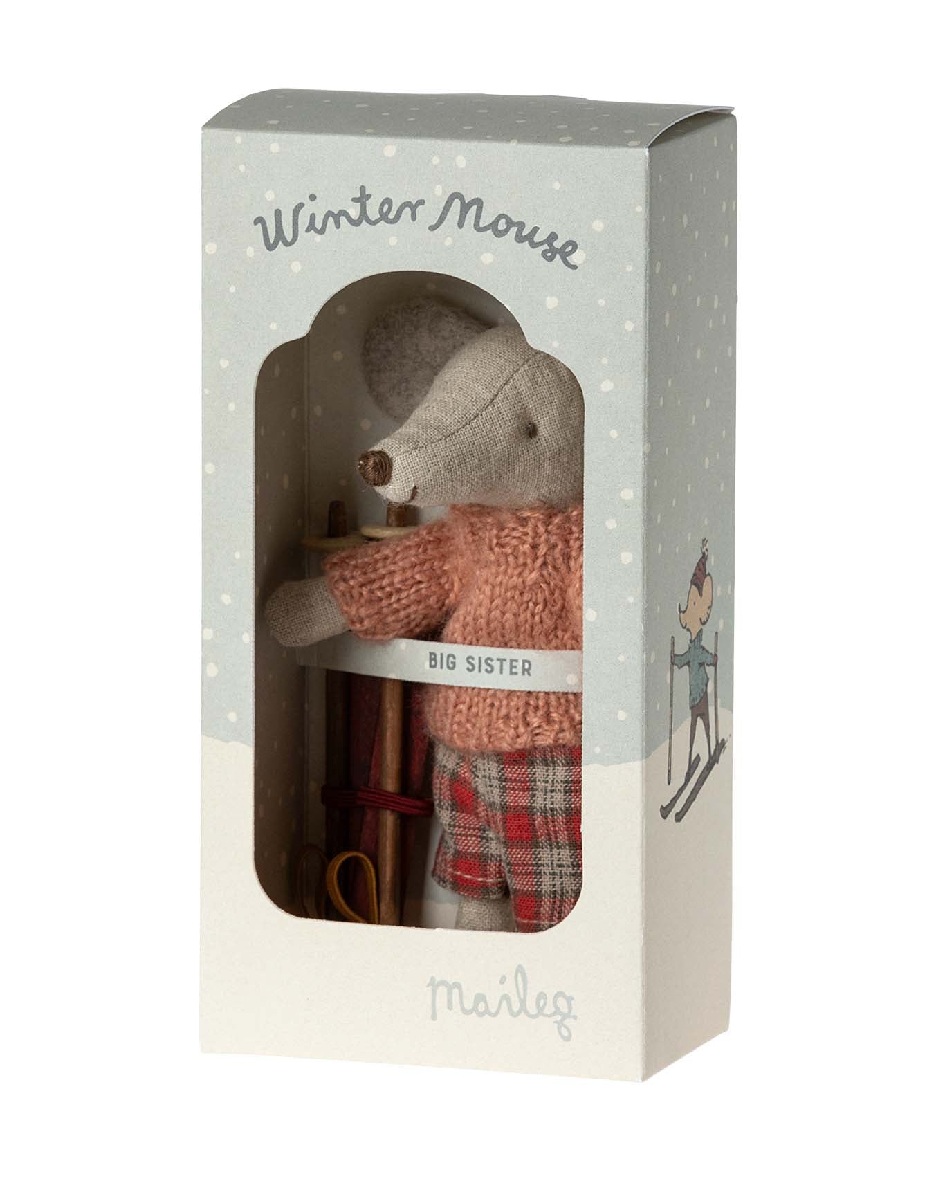Maileg Big Sister Winter Mouse