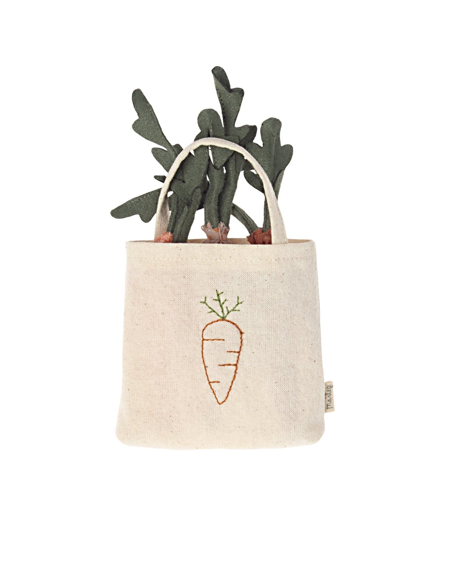 Maileg Carrots In Shopping Bag