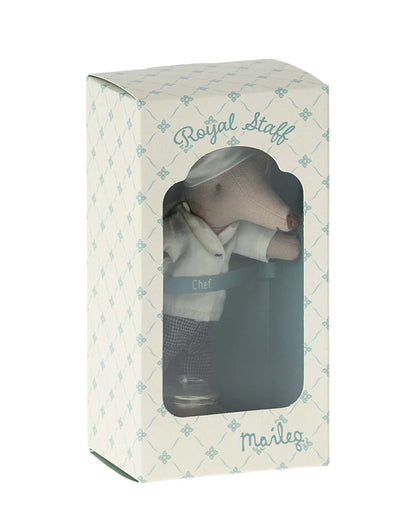 Maileg Chef Mouse W/ Soup Pot + Spoon