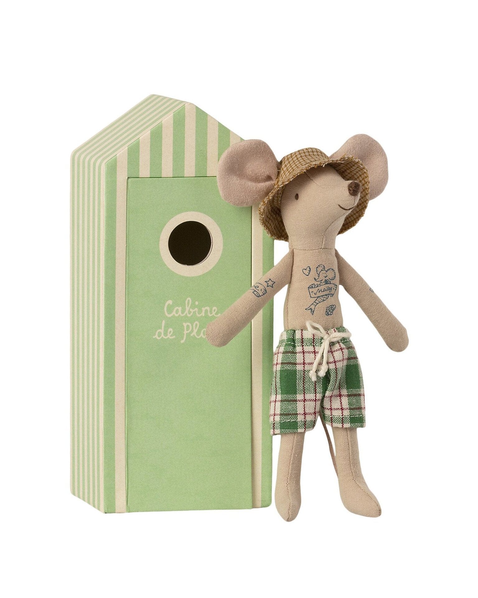 Maileg Dad Mouse In Cabin De Plage