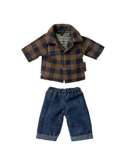 Maileg Dad Mouse - Light Brown