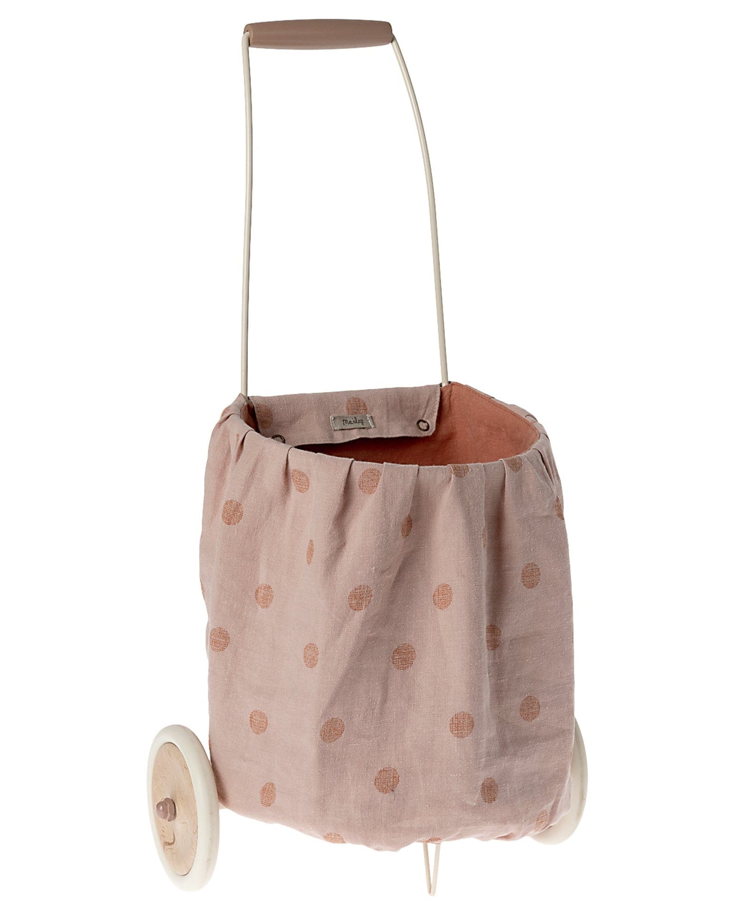 Maileg Dots Trolley In Rose