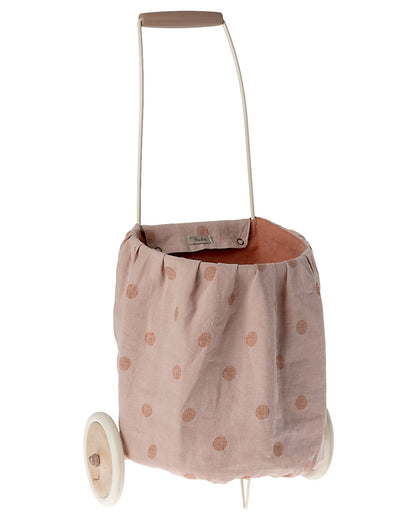 Maileg Dots Trolley In Rose