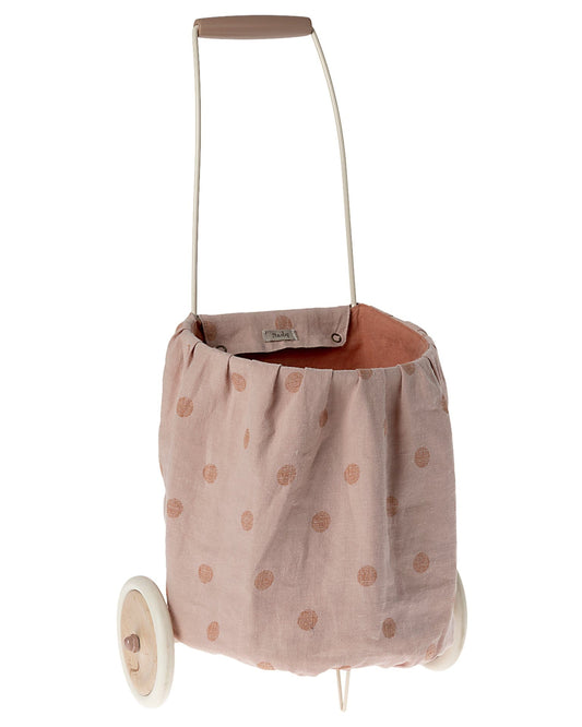 Maileg Dots Trolley In Rose