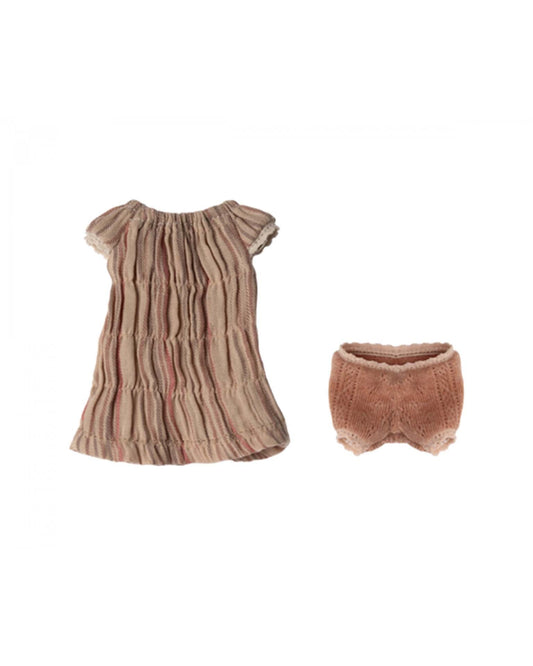 Maileg Dress And Underwear In Size 1