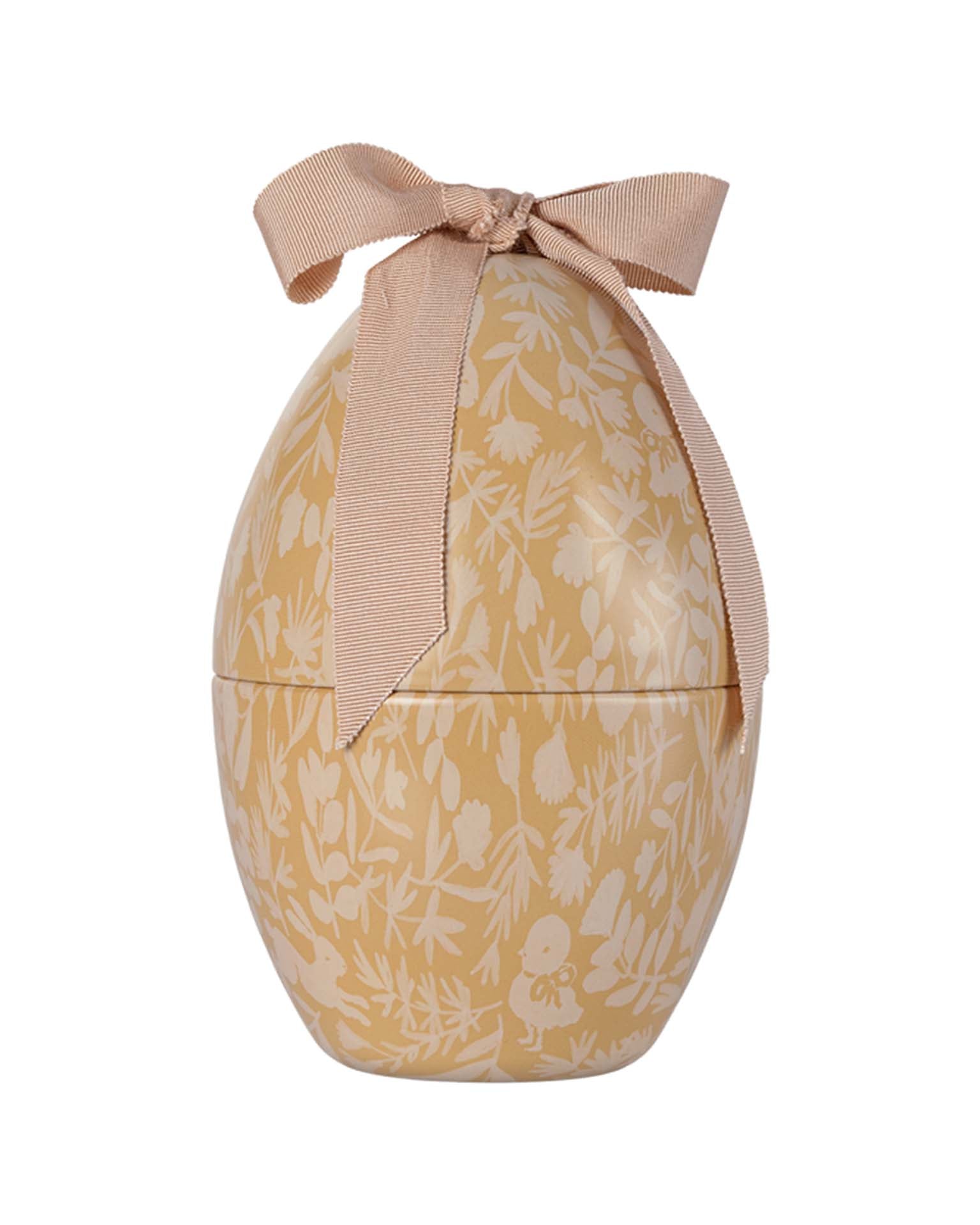Maileg Easter Egg In Cream Yellow