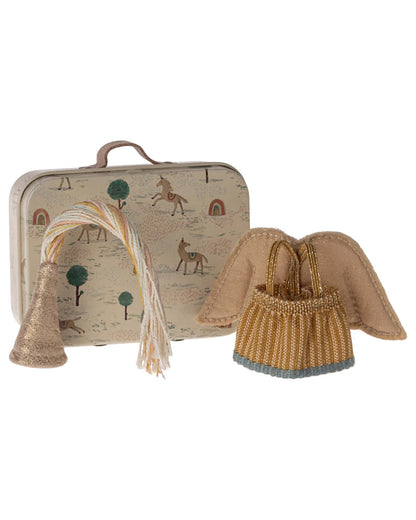Maileg Fairy Clothes In Suitcase For Little Sister Mouse