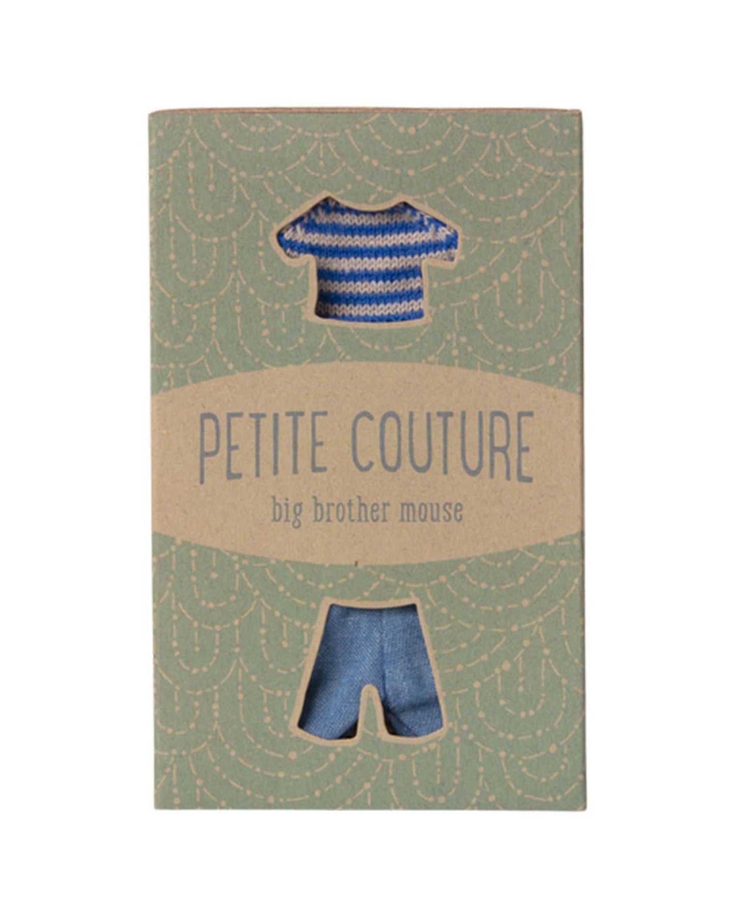 Maileg Knitted Sweater And Pants, Big Brother Mouse
