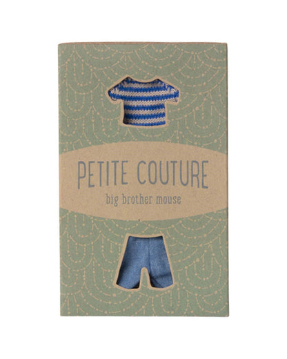 Maileg Knitted Sweater And Pants, Big Brother Mouse