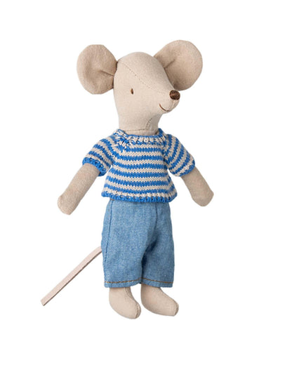 Maileg Knitted Sweater And Pants, Big Brother Mouse