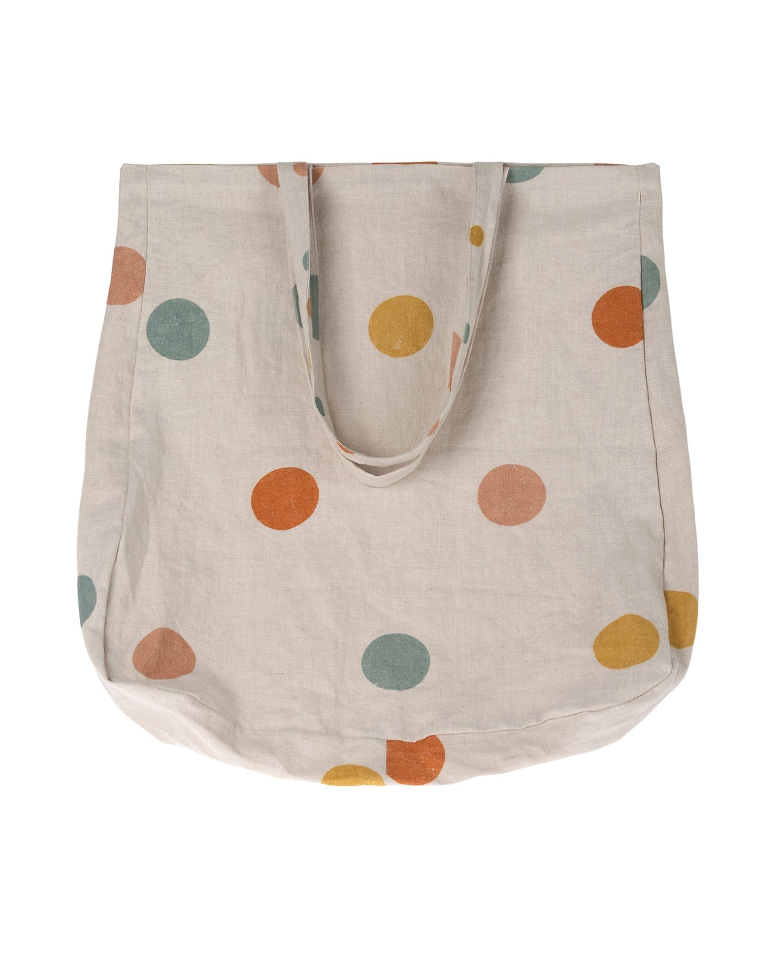 Maileg Large Tote Bag In Multi Dots