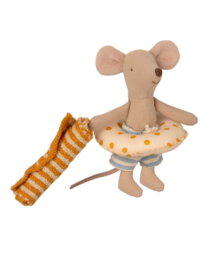 Maileg Little Brother Mouse In Cabin De Plage