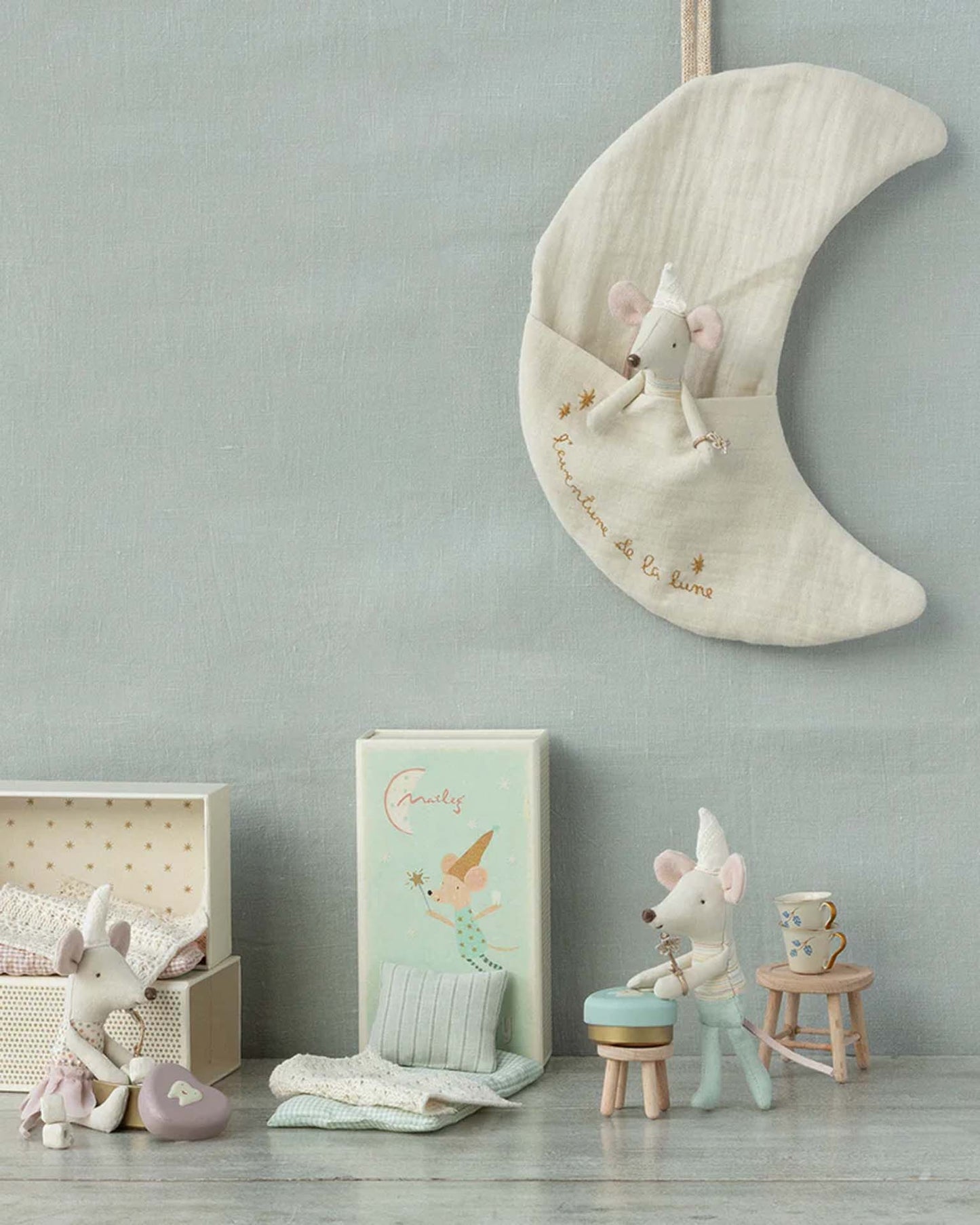 Maileg Little Brother Tooth Fairy Mouse In Matchbox