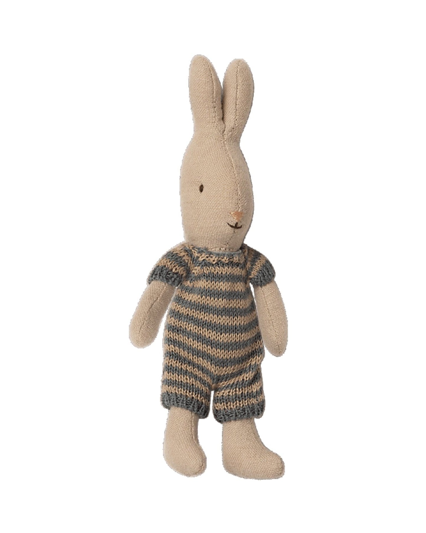 Maileg Micro Rabbit In Dark Blue