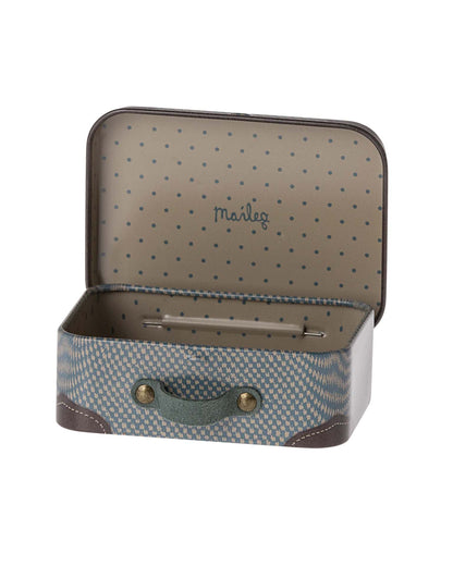 Maileg Micro Suitcase In Blue