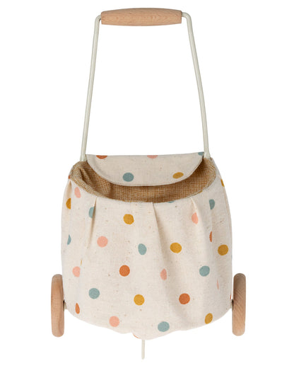 Maileg Mini Trolley In Multi Dots