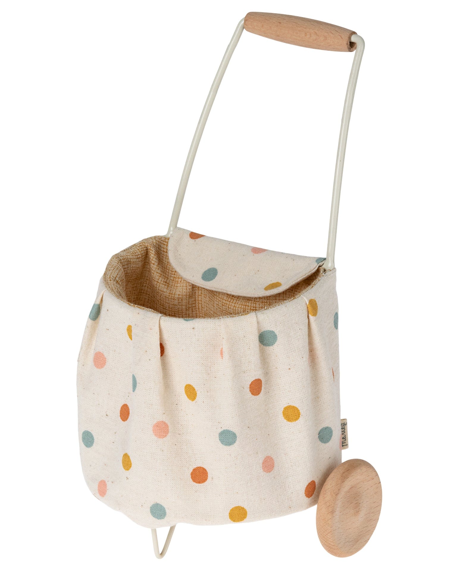 Maileg Mini Trolley In Multi Dots