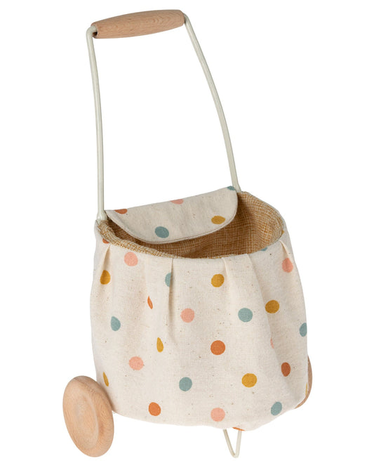 Maileg Mini Trolley In Multi Dots