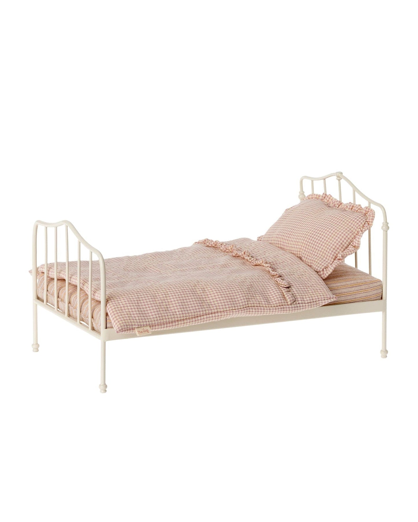 Maileg Miniature Bed In Purple