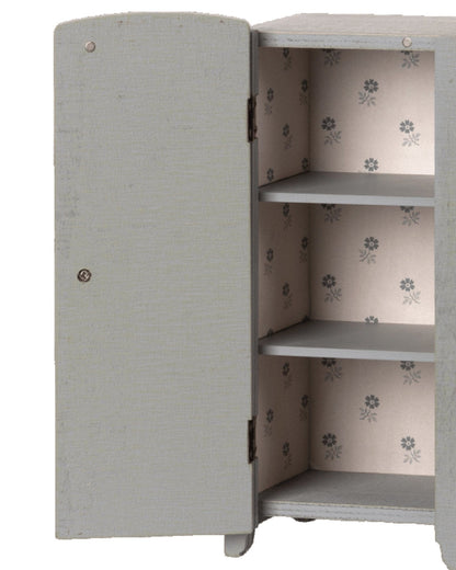 Maileg Miniature Closet In Grey + Mint