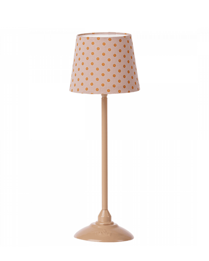 Maileg Miniature Floor Lamp In Dark Powder