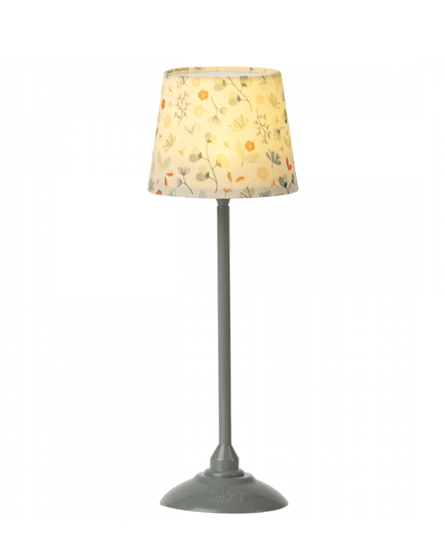 Maileg Miniature Floor Lamp In Mint