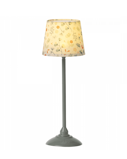 Maileg Miniature Floor Lamp In Mint