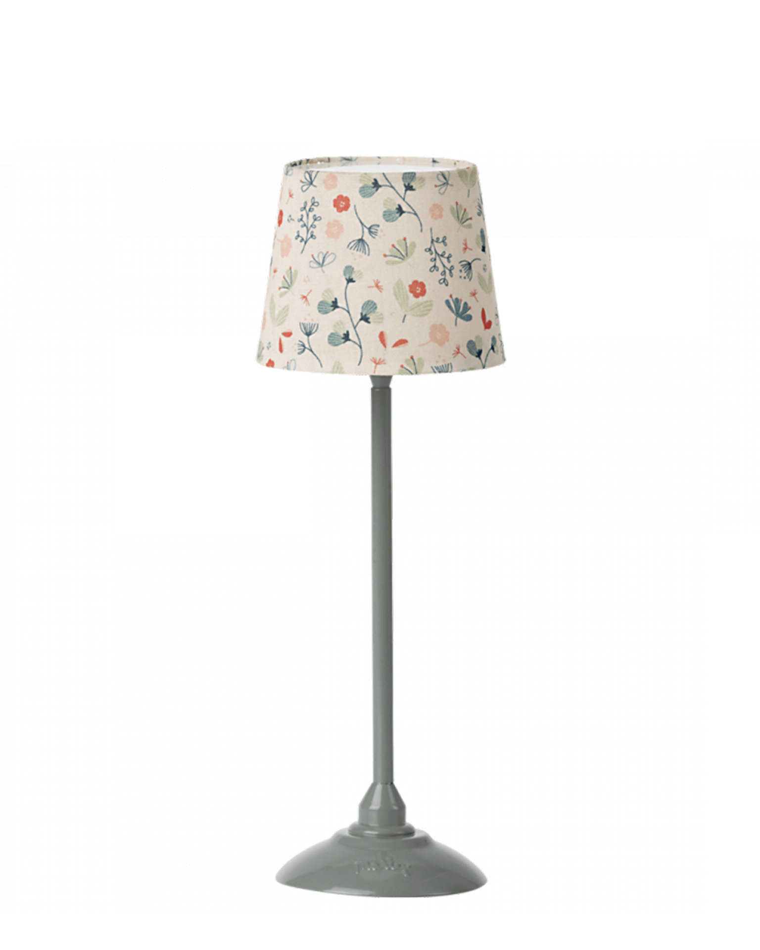 Maileg Miniature Floor Lamp In Mint