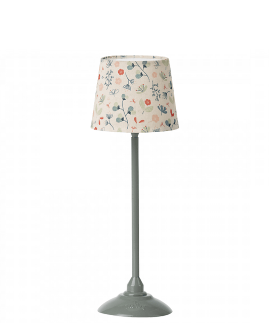 Maileg Miniature Floor Lamp In Mint
