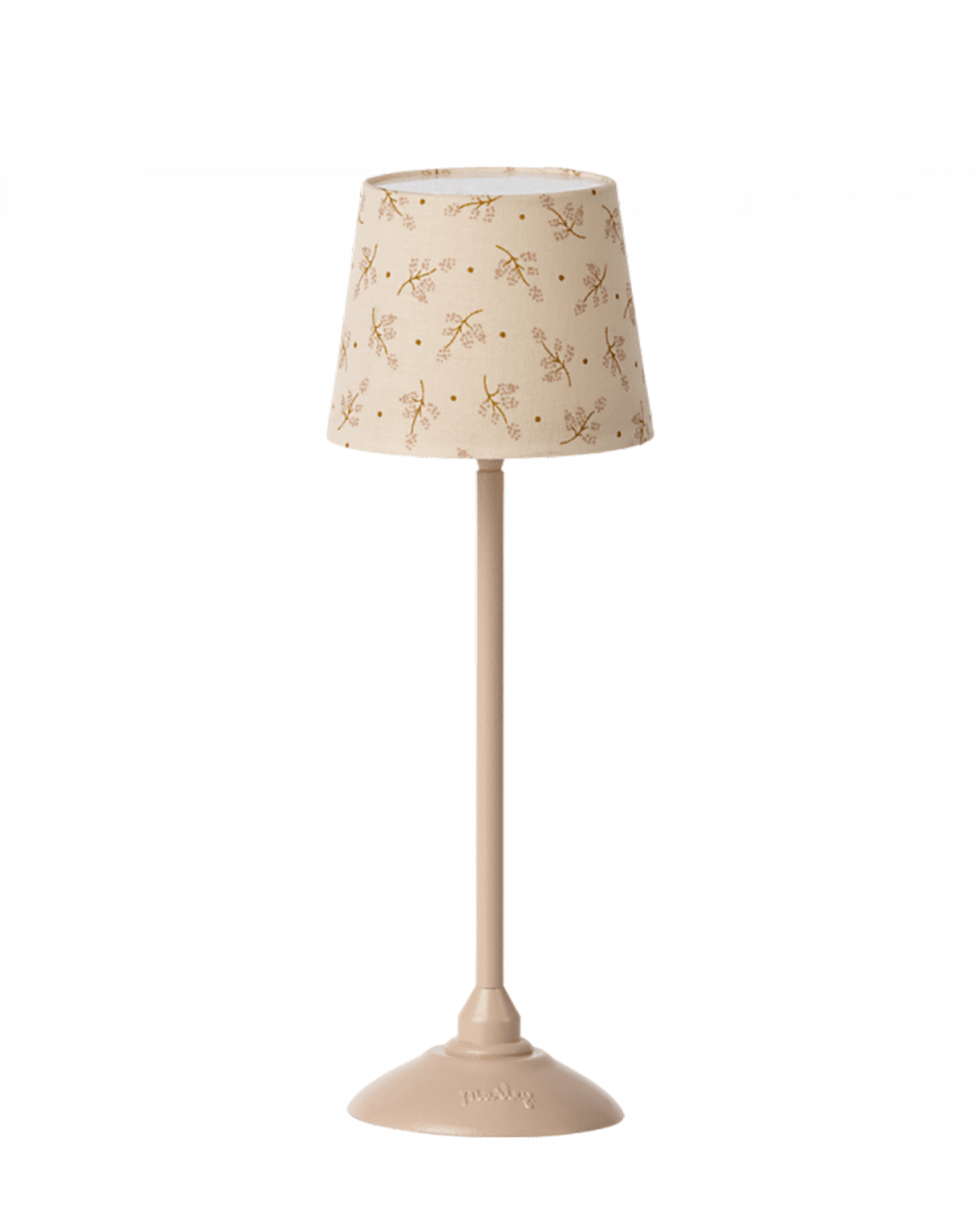 Maileg Miniature Floor Lamp In Powder