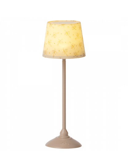 Maileg Miniature Floor Lamp In Powder