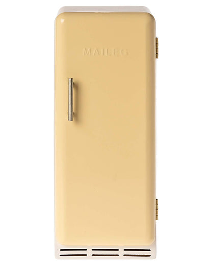Maileg Miniature Fridge In Yellow