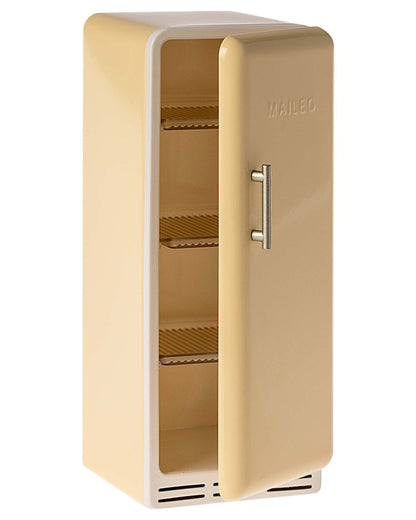 Maileg Miniature Fridge In Yellow