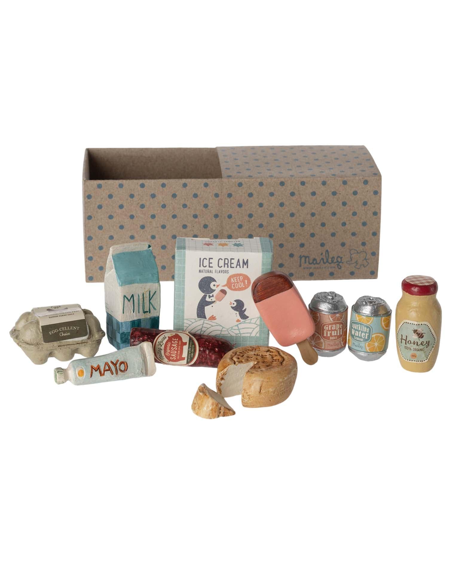 Maileg Miniature Grocery Box