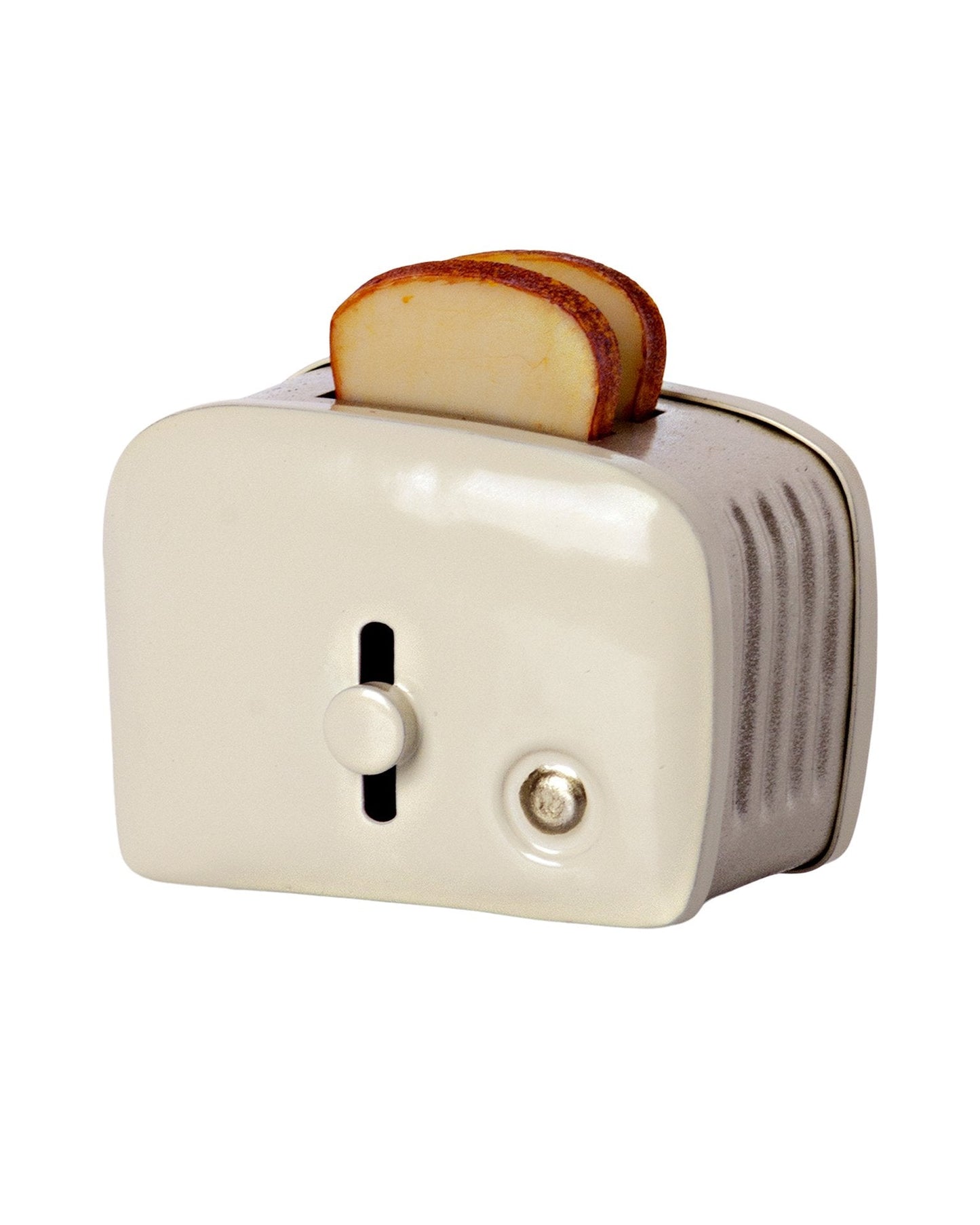 Maileg Miniature Toaster + Bread In Off White
