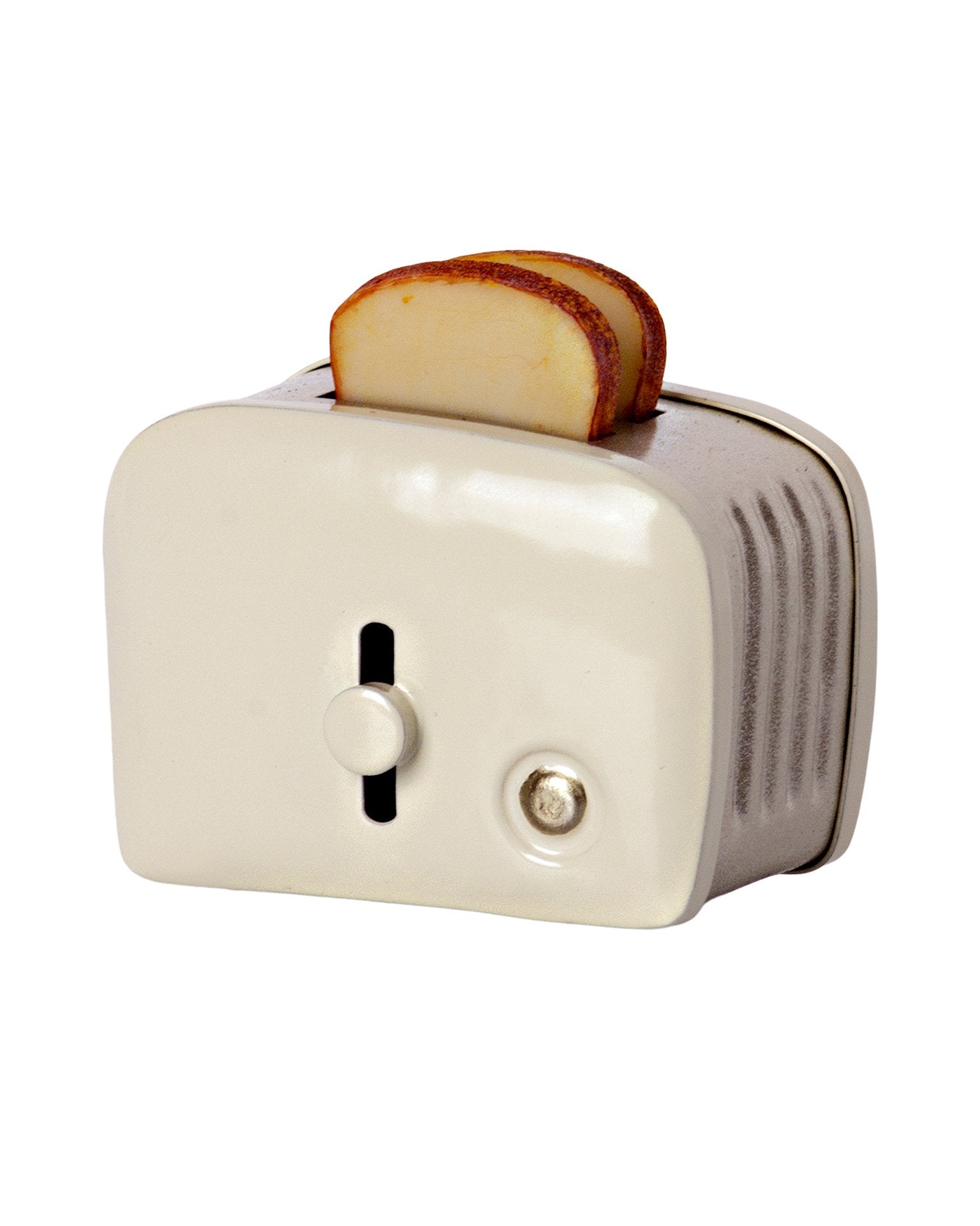Maileg Miniature Toaster + Bread In Off White
