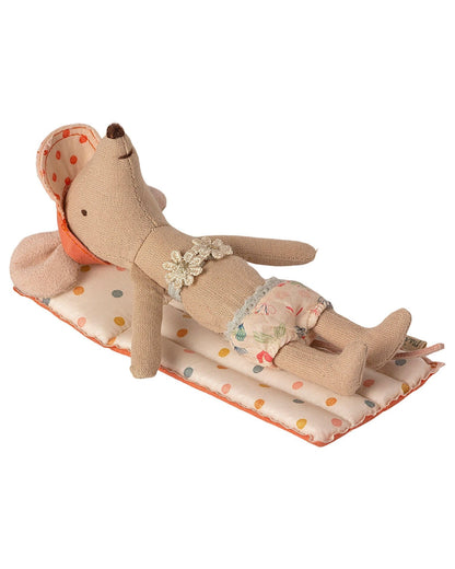 Maileg Mouse Air Mattress In Multi Dot