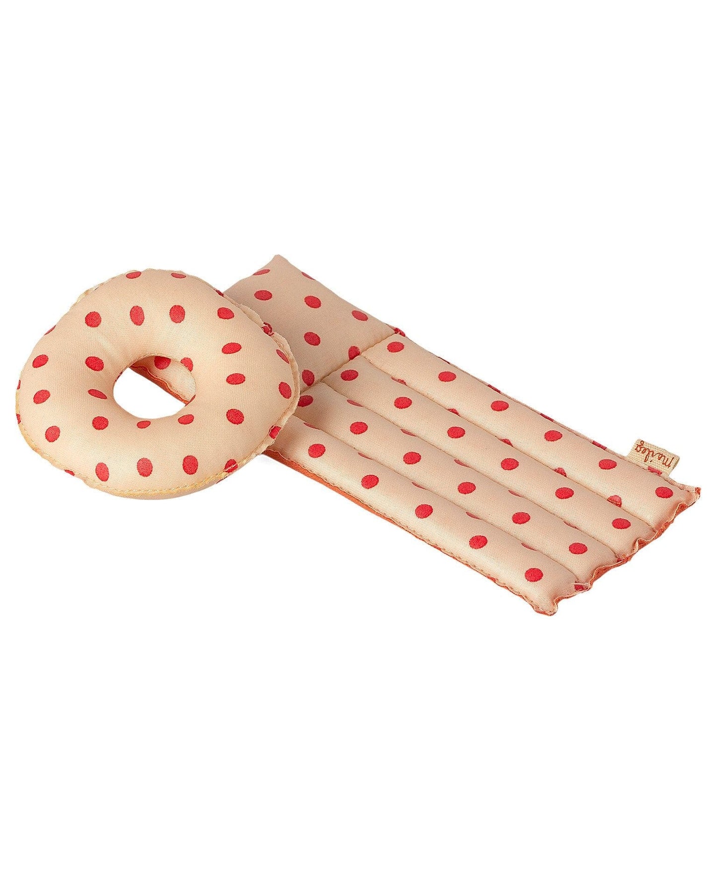 Maileg Mouse Air Mattress In Red Dot