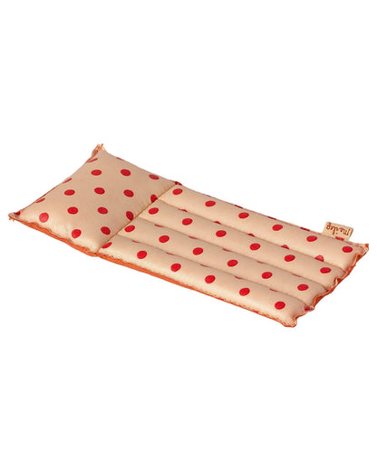 Maileg Mouse Air Mattress In Red Dot