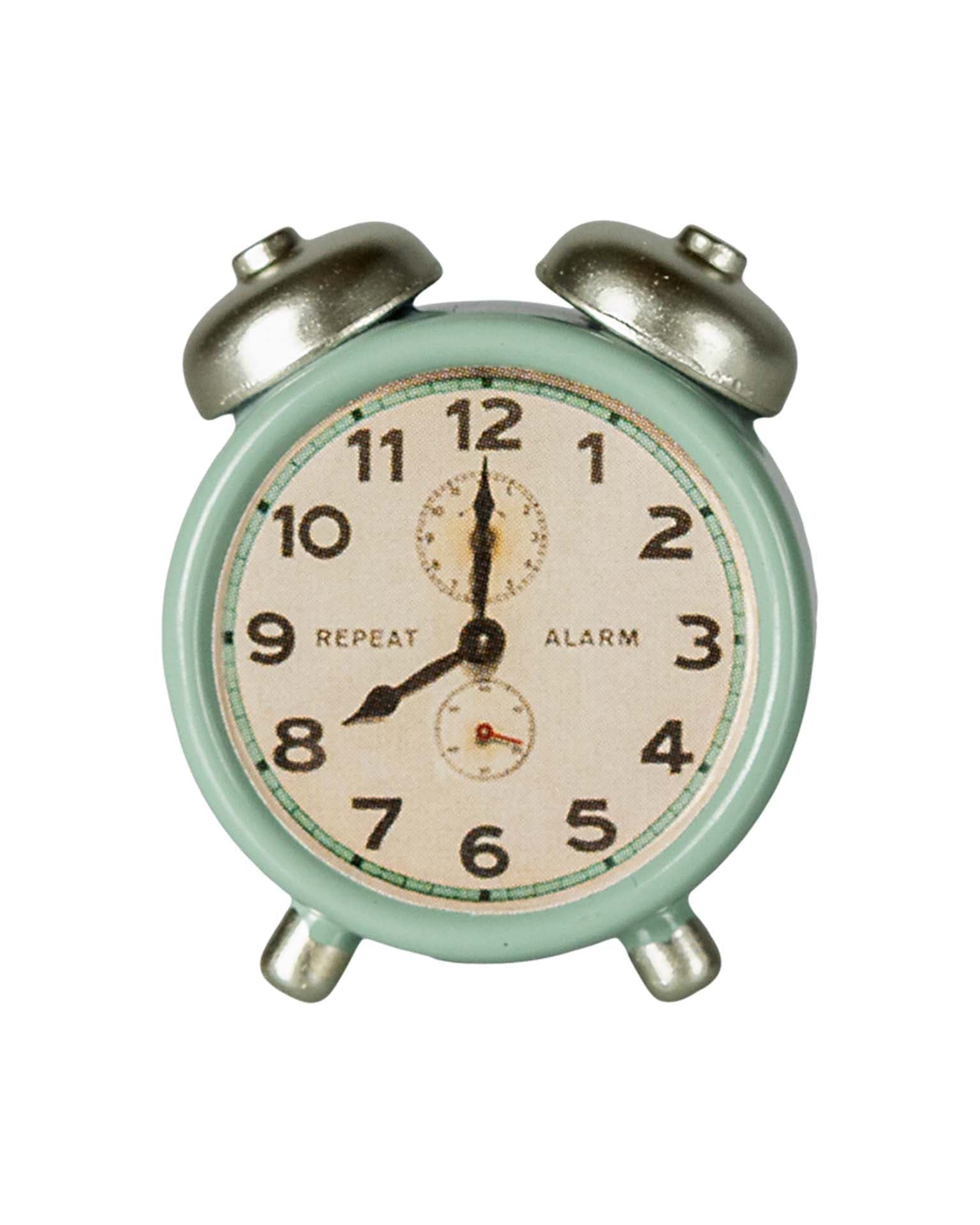 Maileg Mouse Alarm Clock In Mint