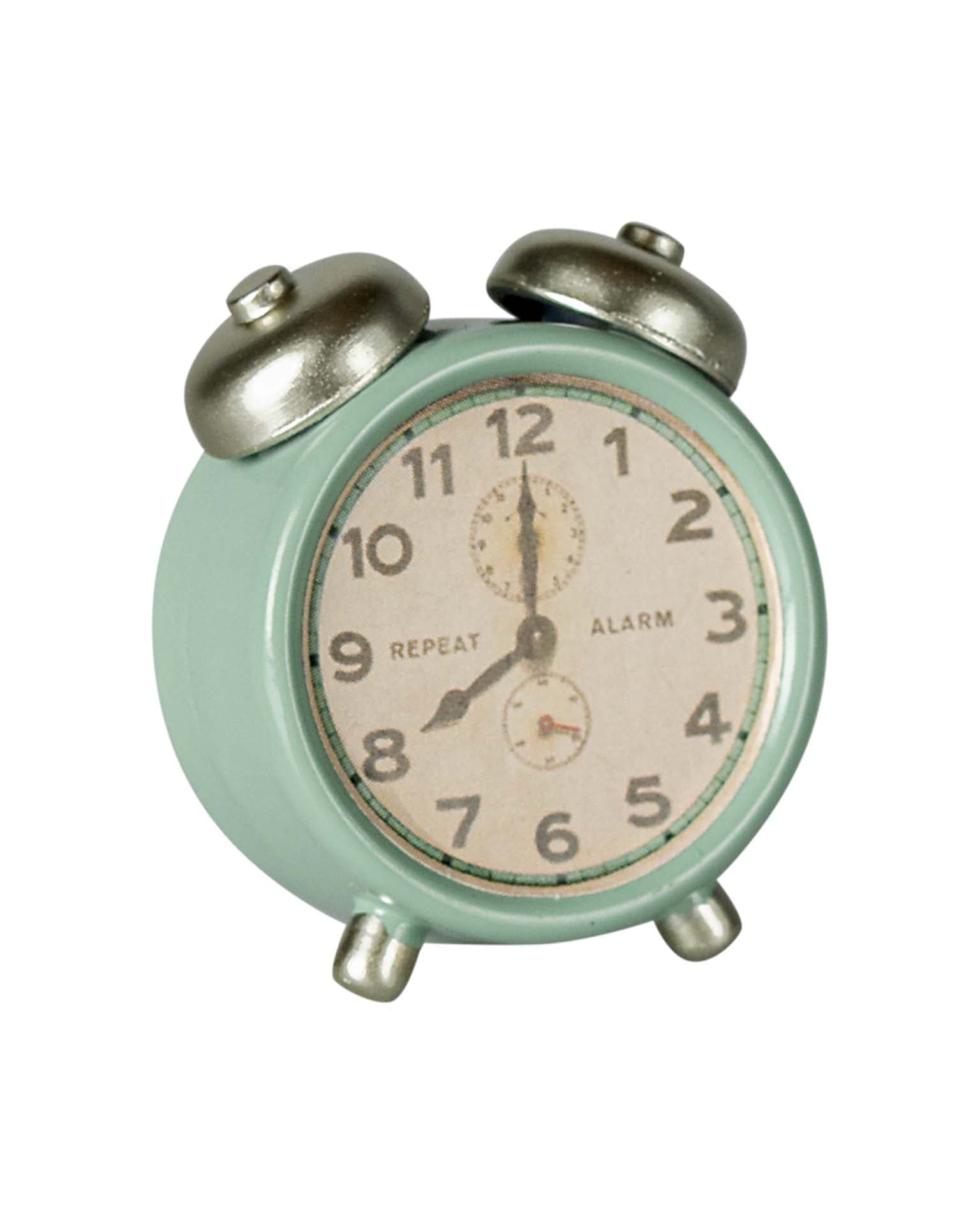 Maileg Mouse Alarm Clock In Mint