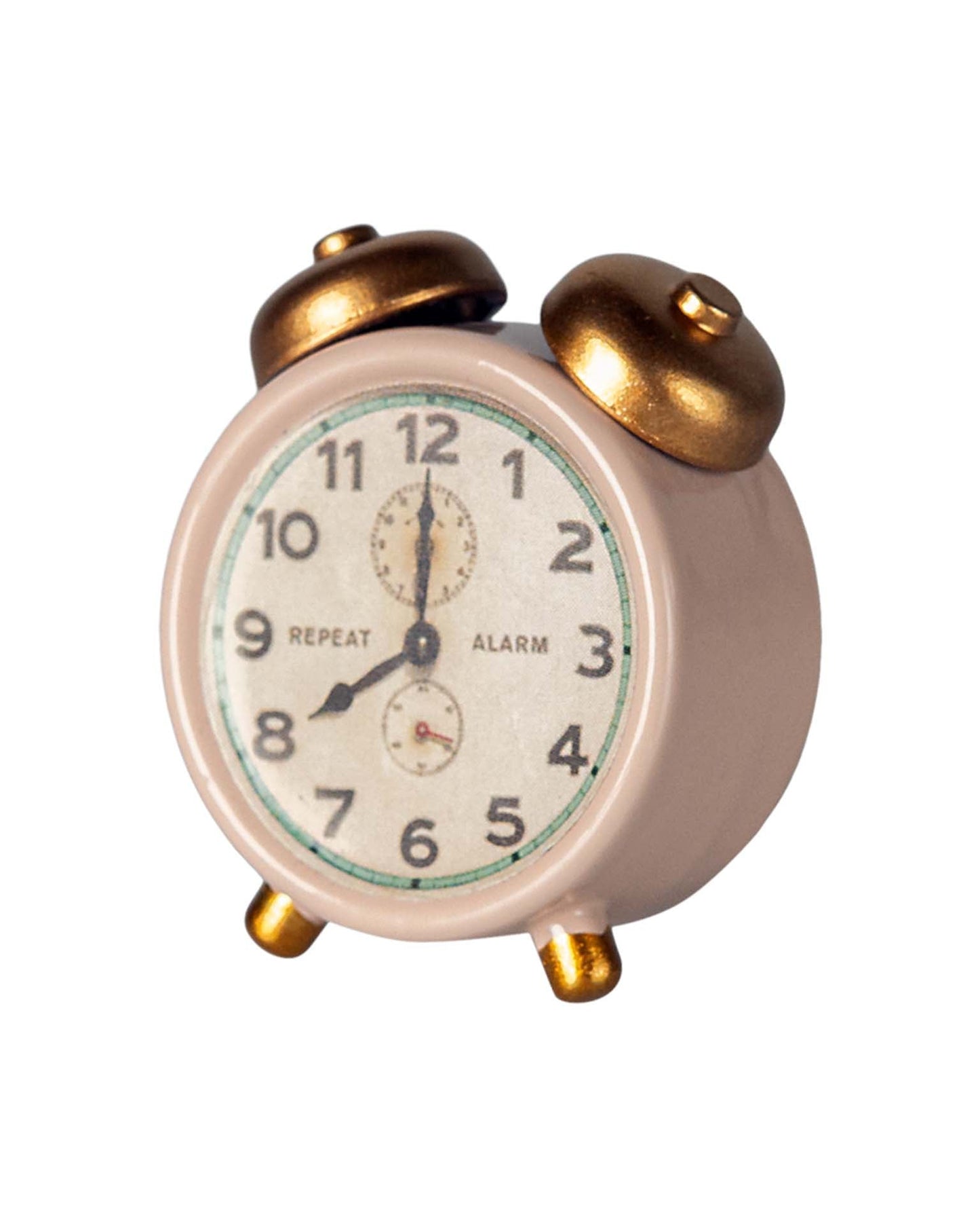 Maileg Mouse Alarm Clock In Powder