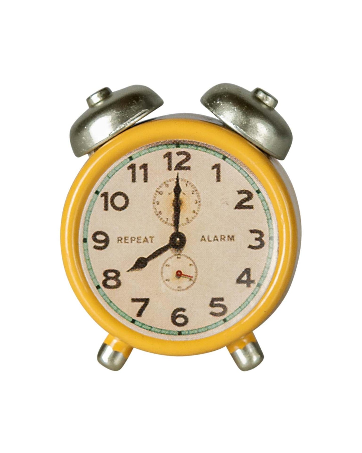 Maileg Mouse Alarm Clock In Yellow