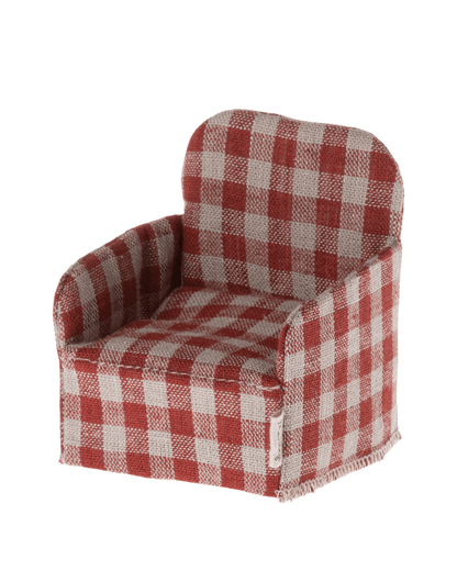 Maileg Mouse Chair In Red