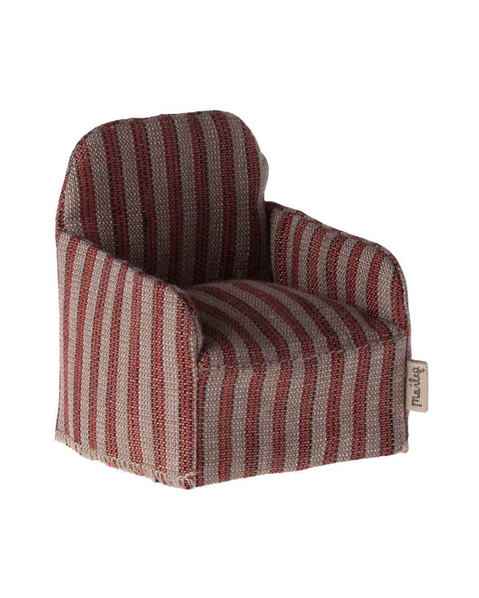 Maileg Mouse Chair In Stripe