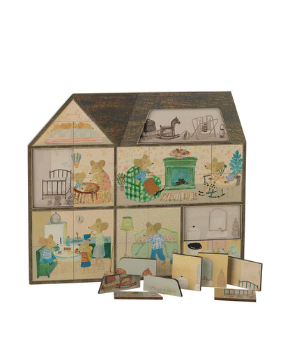 Maileg Mouse Hole Farmhouse Puzzle