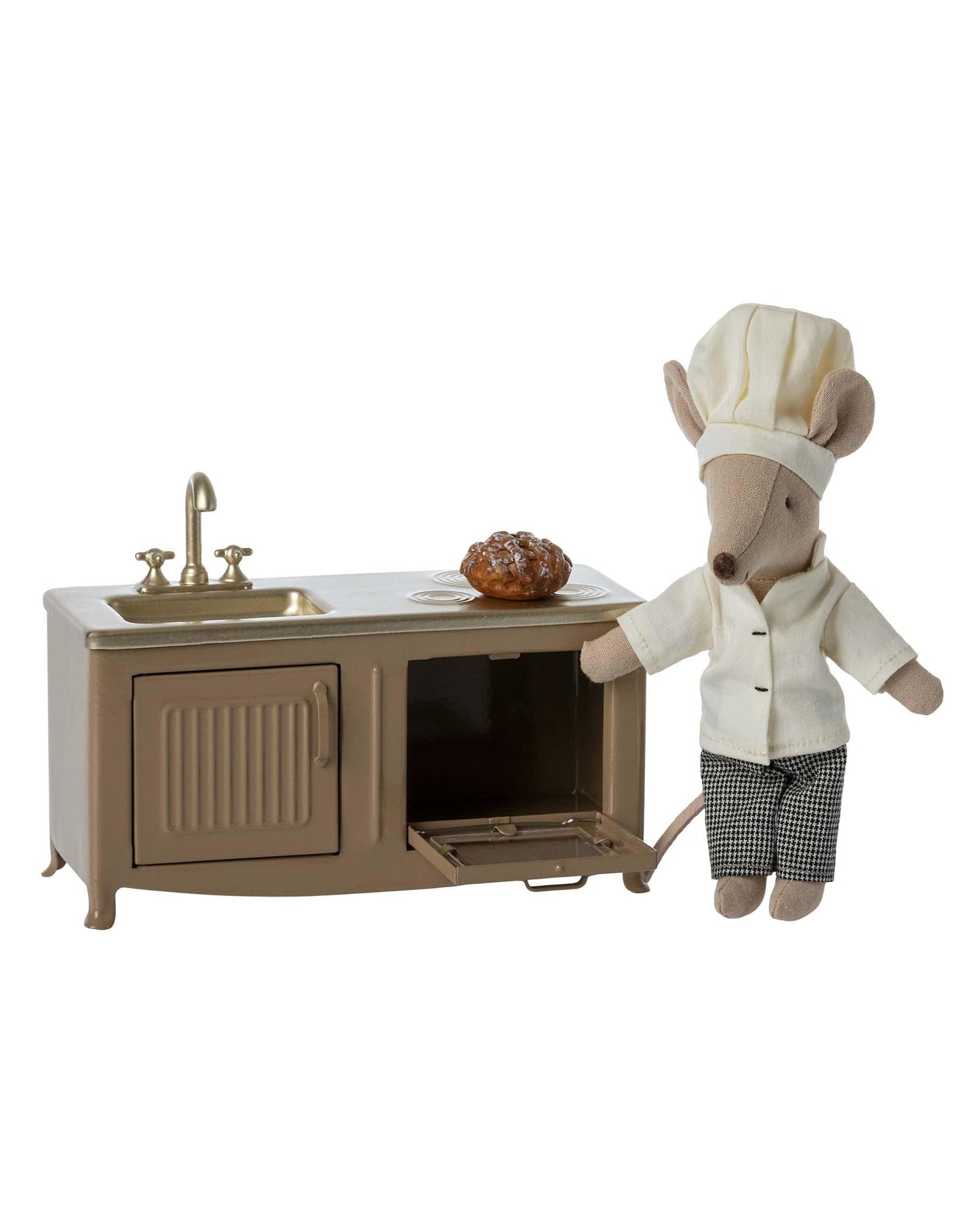 Maileg Mouse Kitchen In Light Brown