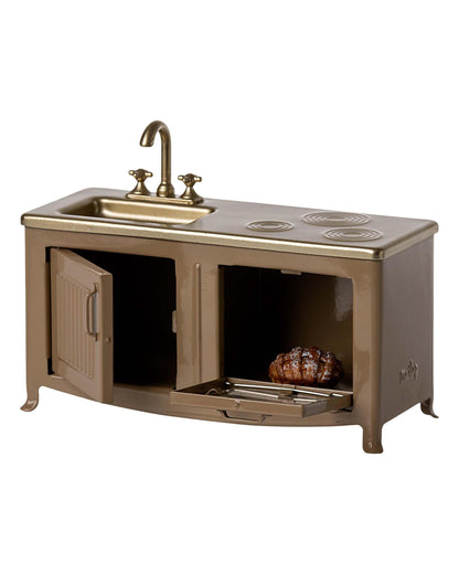 Maileg Mouse Kitchen In Light Brown